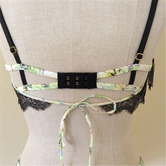 Victoria's Secret Black Label Metallic Teddy